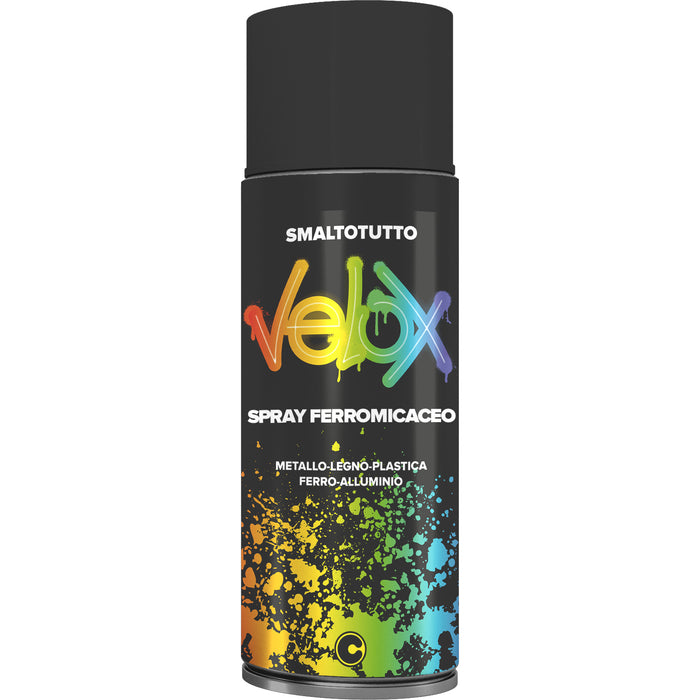 VELOX SPRAY FERRO MICACEO NERO ML.400 ITAL G.E.T.E. PZ 6,0