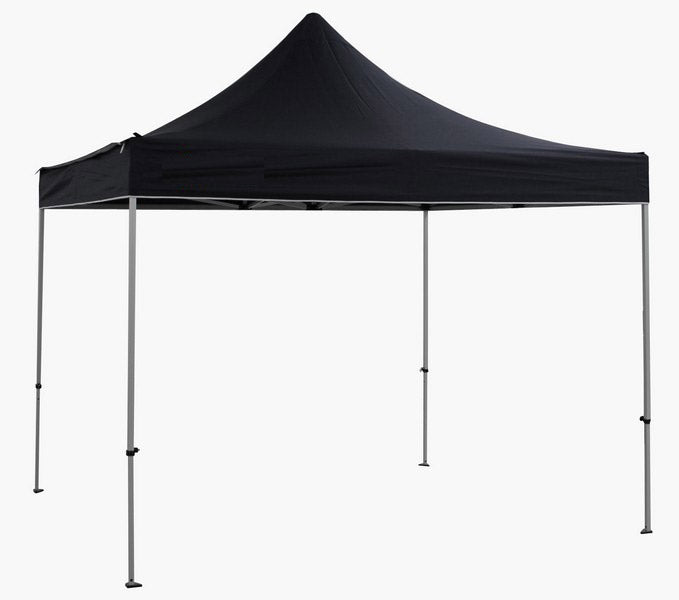 Telo Tetto di Ricambio per Gazebo Pieghevole 3x3m in Tessuto Oxford 600D Nero