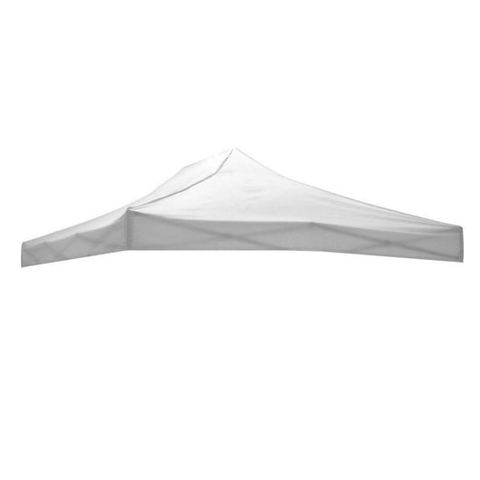 Telo Tetto di Ricambio per Gazebo Pieghevole 2x3m in Tessuto Oxford 600D Bianco