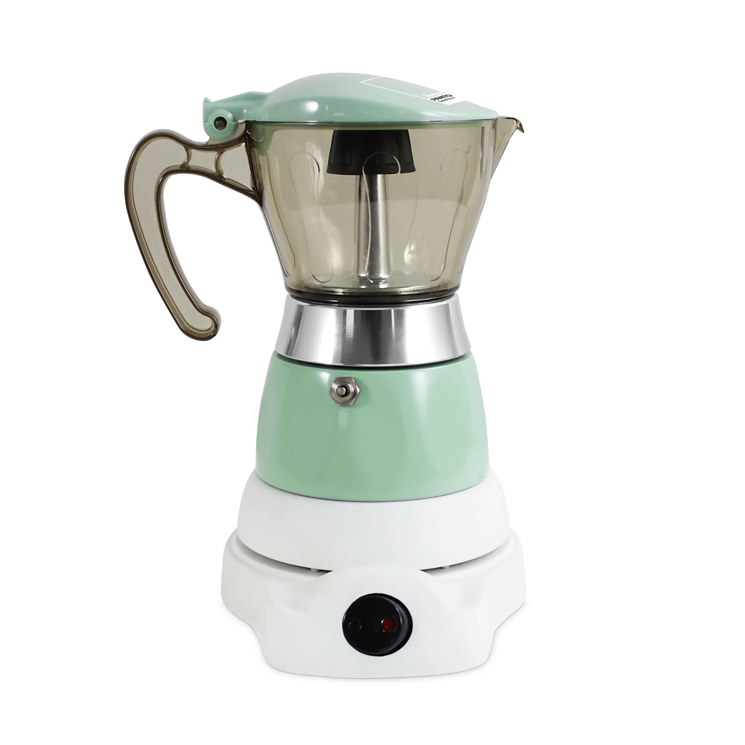 Moka Caffettiera Elettrica Cordless 4 Tazze 440W Bimar Pantone Seashore