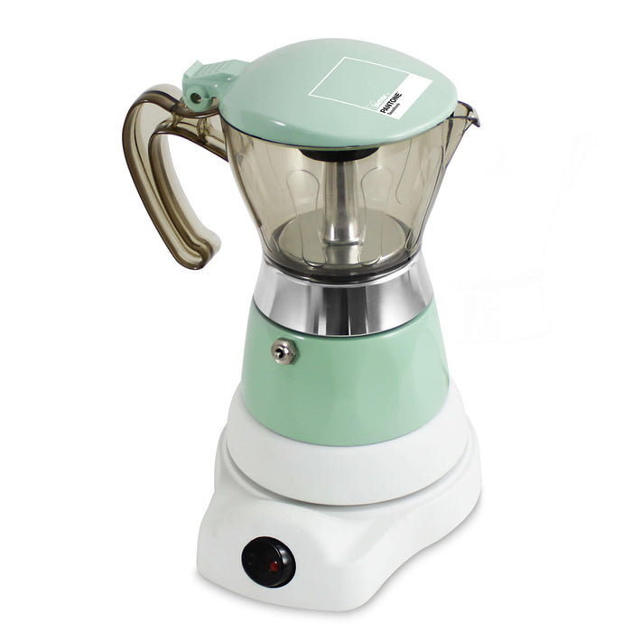 Moka Caffettiera Elettrica Cordless 4 Tazze 440W Bimar Pantone Seashore