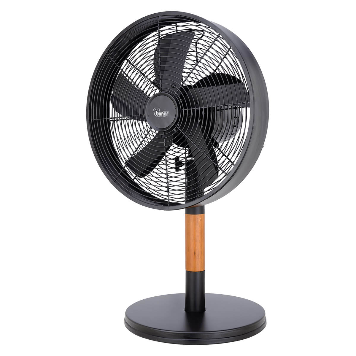 Ventilatore da Tavolo Ø30 cm 3 Velocità Stelo in Legno Bimar VPM310