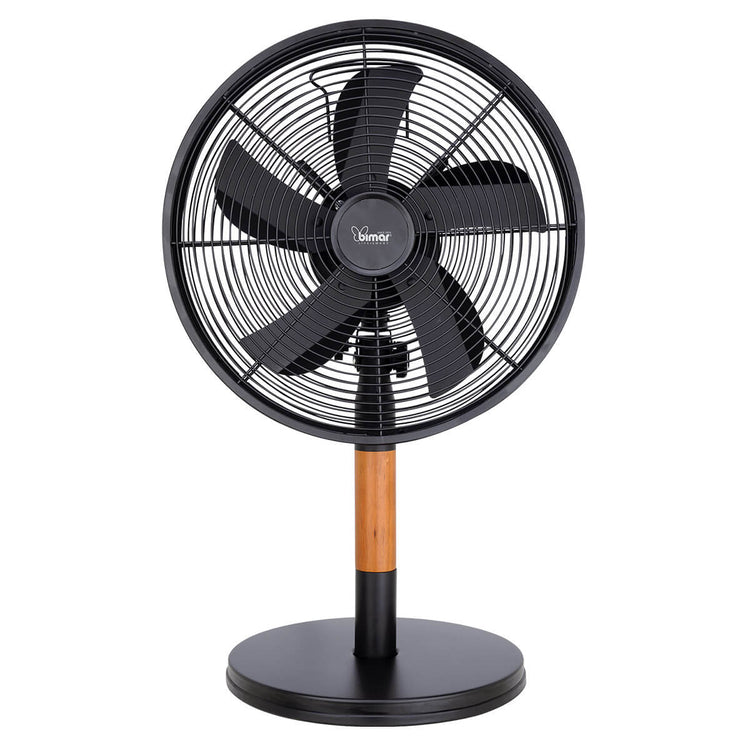 Ventilatore da Tavolo Ø30 cm 3 Velocità Stelo in Legno Bimar VPM310