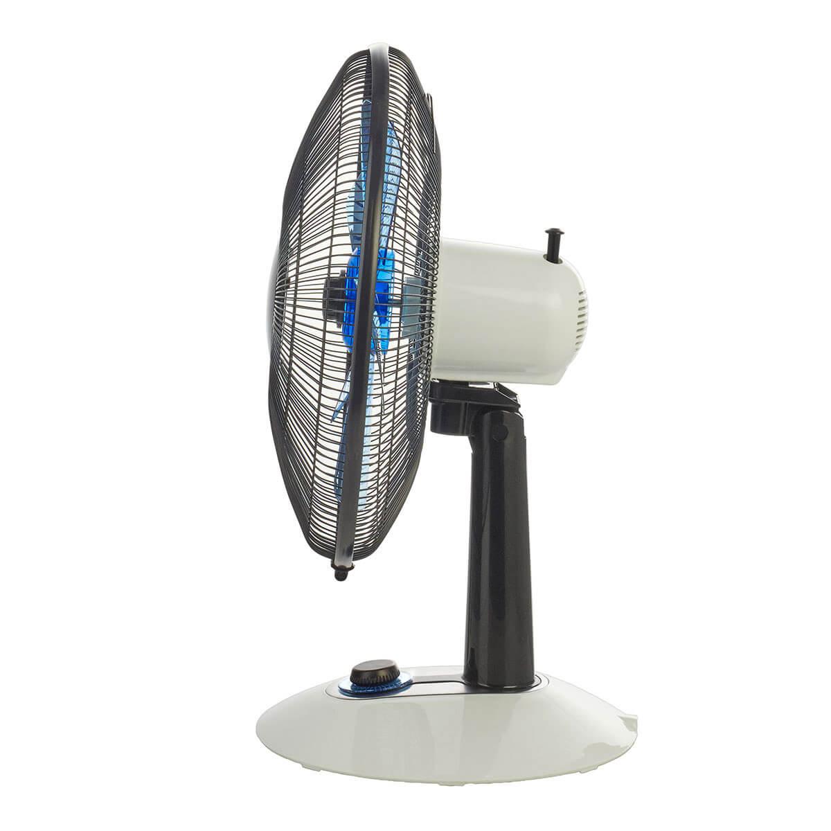 Ventilatore da Tavolo Ø30 cm 3 Velocità con LED Bimar Silente VT355