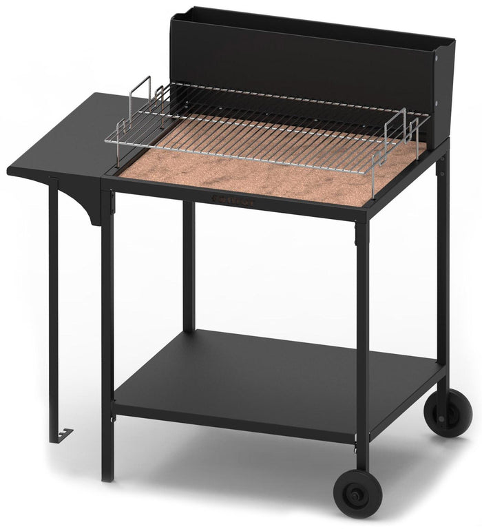 Barbecue a Legna con Griglia in Acciaio Inox Famur BK 7 Superior