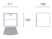 Applique da Esterno a LED 9W 4000K Sovil Bianco