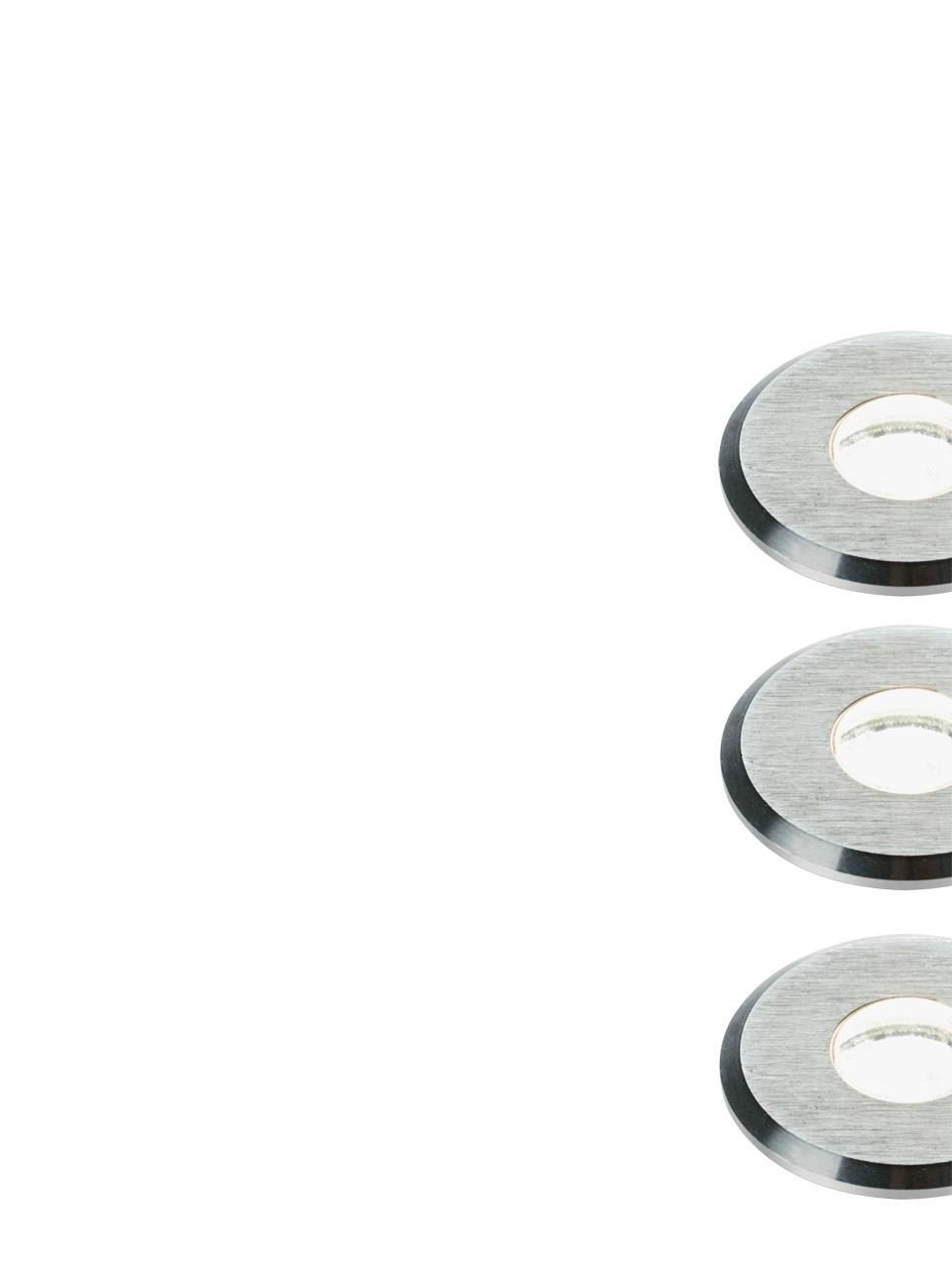 Faretto Calpestabile Incasso Pavimento a LED 1W 4000K Sovil Acciaio