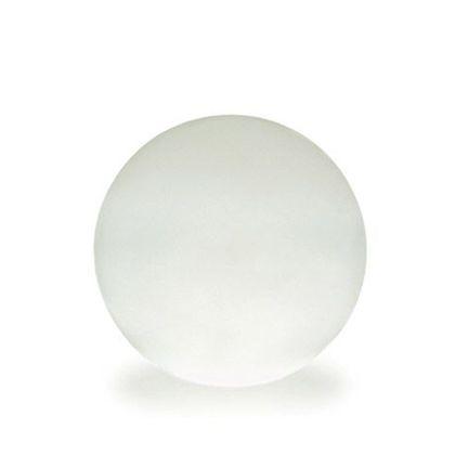 Sfera Luminosa da Giardino Ø38 cm in Resina 100W con Picchetto Sovil Bianco