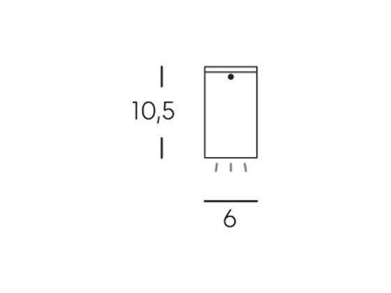 Applique da Esterno a LED 4W 4000K Sovil Bianco