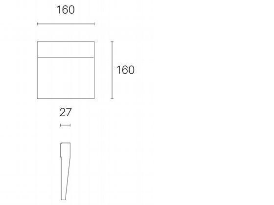 Lampada Segna Passo da Esterno a LED 6W 3000K Sovil Bianco