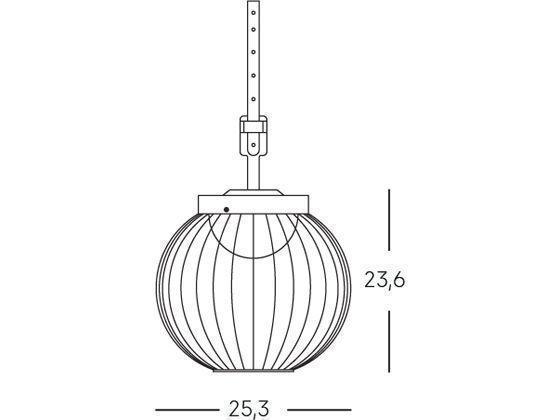 Lampada a Sospensione da Esterno a LED 20W 4000K Sovil Bianco