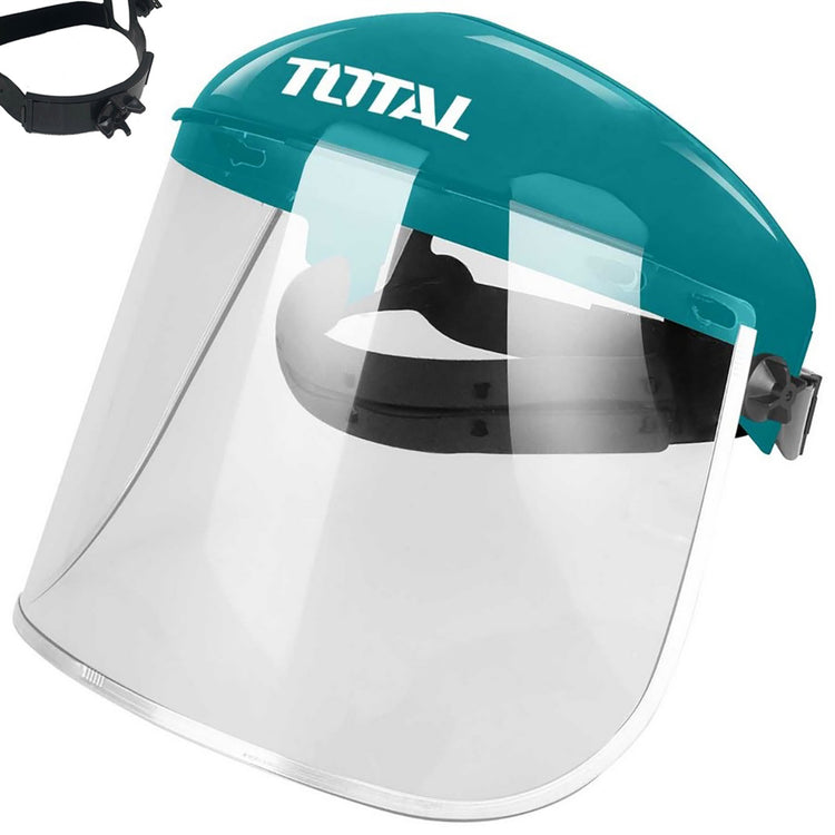 Visiera protettiva per decespugliatore Casco con fascia Total TOTTSP610