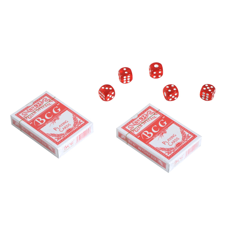 Set 300 Fiches da Poker 2 Mazzi di Carte e Pulsante Dealer con Valigetta