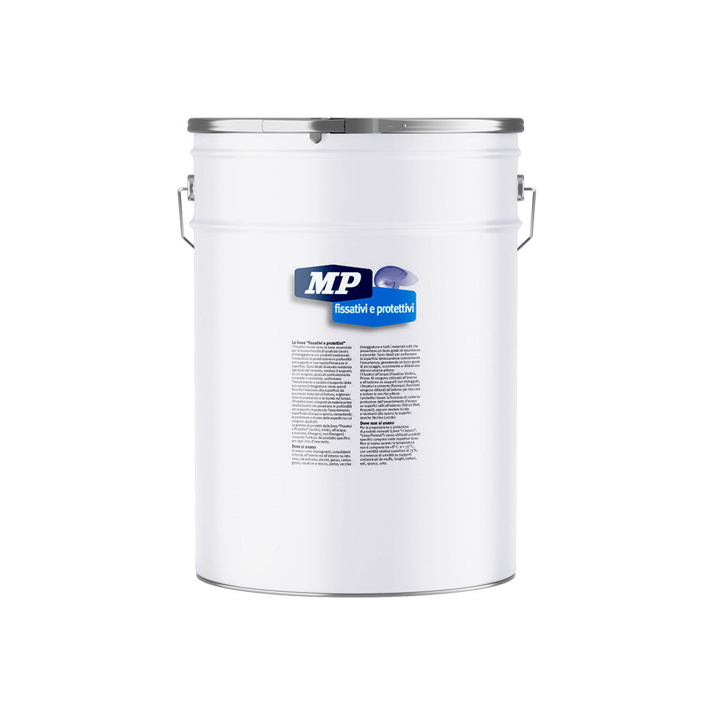 Resinpol 0,75 Lt-Fissativo Impregnante Idrorepellente Satinato Elevato Potere Di Penetrazione-Trasparente-Colorificio Mp