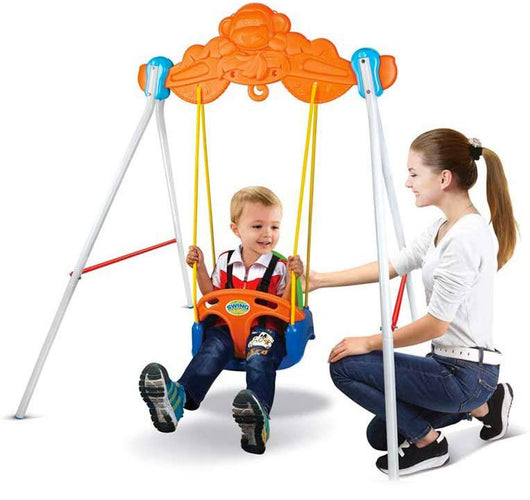 Altalena per Bambini da Giardino 143x111x125 cm Baby Swing