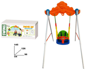 Altalena per Bambini da Giardino 143x111x125 cm Baby Swing