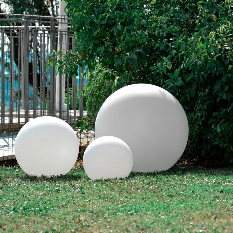 Sfera Luminosa da Giardino a LED Ø30 cm in Resina 5W Sphere Bianco Caldo