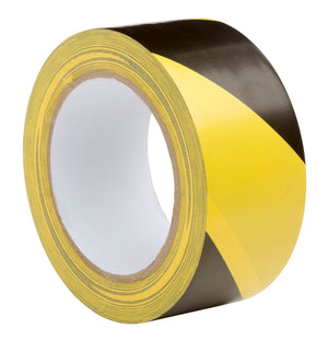 NASTRO ADESIVO GIALLO/NERO MM.50X33MT. BOSTON ITALIA PZ 12,0