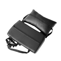 Sedia da Gaming Ergonomica 64x53x122-133 cm con Supporto Lombare e Poggiatesta in Similpelle Rossa