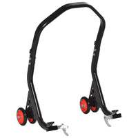 Cavalletto Alzamoto Posteriore Universale per Moto Sportive max 200Kg Nero