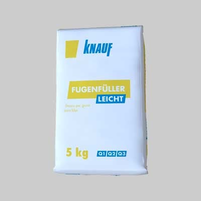 STUCCO IN POLVERE PER CARTONGESSO 'FUGENFUELLER LEICHT' 5 kg