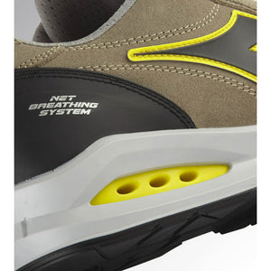 Scarpe antinfortunistiche Scarpa antinfortunistica da lavoro RUN NET AIRBOX LOW S3 SRC GR roccia lunare DIADORA C8704 43