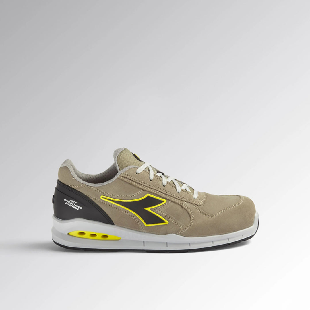 Scarpe antinfortunistiche Scarpa antinfortunistica da lavoro RUN NET AIRBOX LOW S3 SRC GR roccia lunare DIADORA C8704 43