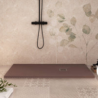 Piatto Doccia in Pietra 80x90 cm Bonussi Canton Marrone