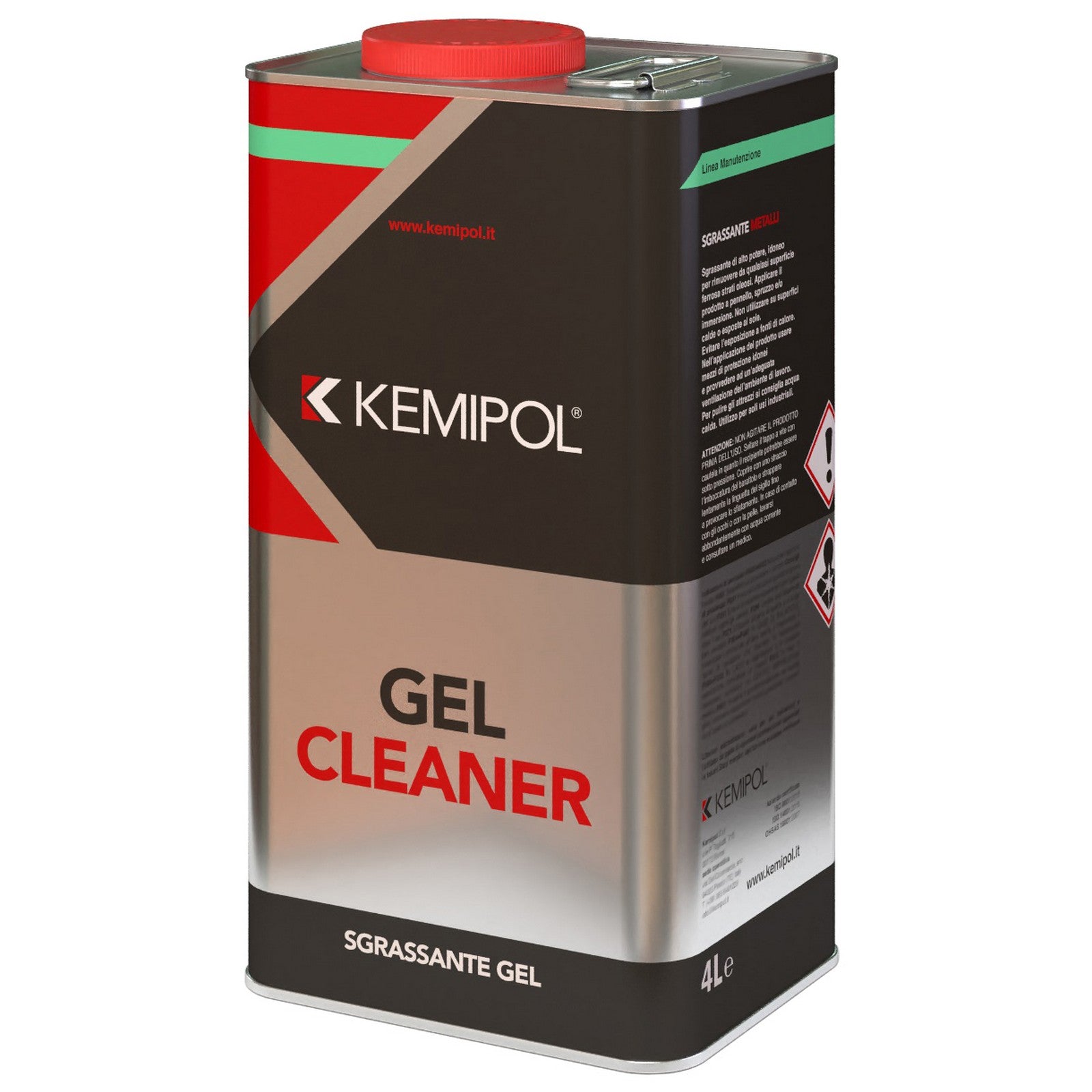 4pz sgrassante per metalli gel cleaner lt.4 19872