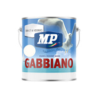 Gabbiano Bianco Base A 375Ml-Smalto Sintetico Lucido Anticorrosivo Di Finitura Ideale Per Legno E Ferro-Colorificio Mp