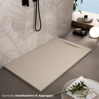 Piatto Doccia in Pietra 90x150 cm Bonussi Ardesia Calcutta Crema