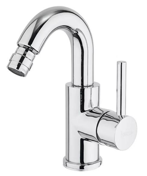 Rubinetto Miscalatore Monocomando Bidet in Ottone Cromato Bonussi