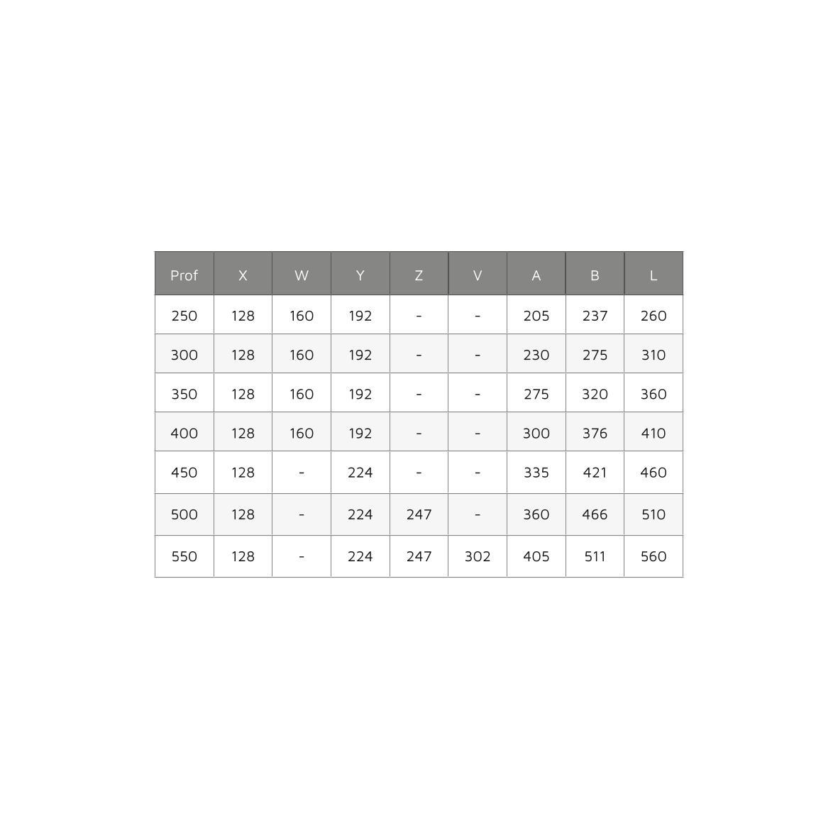 Guide a Scomparsa Silver per Cassetti ad Estrazione Totale P450 Zincato Bianco Acciaio Emuca