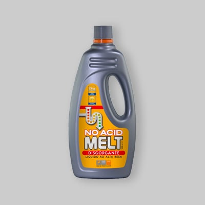 DISGORGANTE LIQUIDO AD ALTA RESA MELT NO ACID Flacone 1 lt.