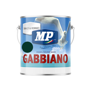 Gabbiano Verde Foresta 375Ml-Smalto Sintetico Lucido Anticorrosivo Di Finitura Ideale Per Legno E Ferro-Colorificio Mp