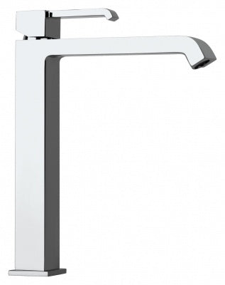 Miscelatore Rubinetto PAINI serie Q per lavabo alto completo di piletta di scarico cod. 19CR211LL