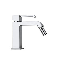 Miscelatore Rubinetto PAINI serie Q per bidet completo di piletta di scarico cod. 19CR306