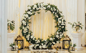 Arco Decorativo per Matrimoni - Dorato