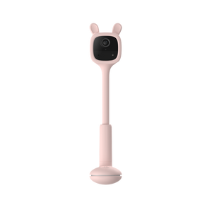 Baby Monitor a batteria, Wifi, Rilevamento del pianto e PIR, Visione notturna senza luce, Colore rosa EZVIZ BM1 