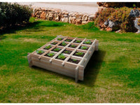 Habitat et Jardin Orto in Cassetta Legno Quadrato 80x80x20cm Marrone