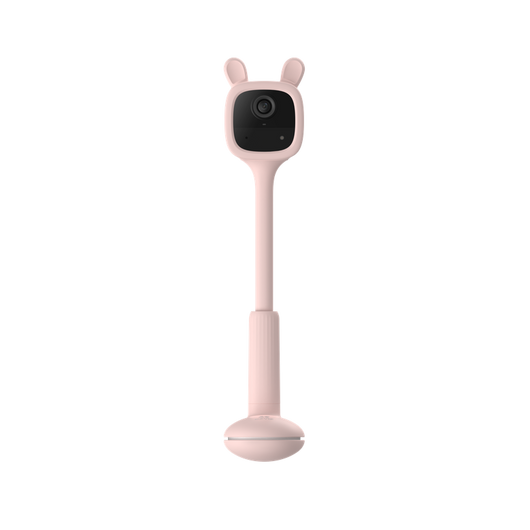 Baby Monitor a batteria, Wifi, Rilevamento del pianto e PIR, Visione notturna senza luce, Colore rosa EZVIZ BM1 