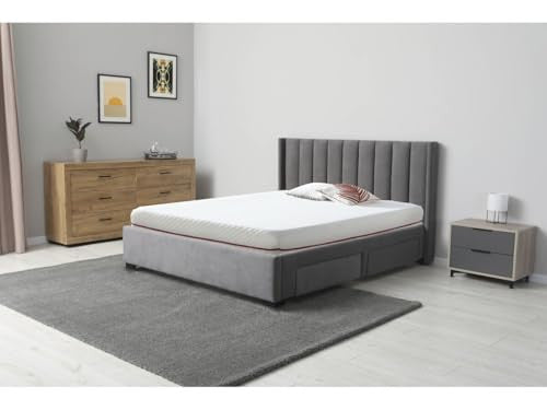 Habitat et Jardin Materasso Memory Foam 140x190 cm 20cm Altezza Antiacaro