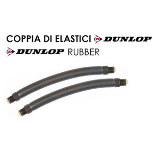 Coppia di elastici per arbalete dunlop diametro mm 18 lunghezza cm 20