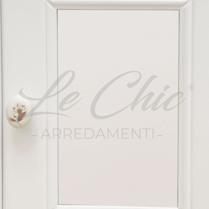 Arredo bagno Cattedrale 85 cm completo shabby chic