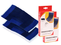 2 Ginocchiere Elastiche Palestra Ginocchiera Sportiva per Uomini e Donne Colore Blu