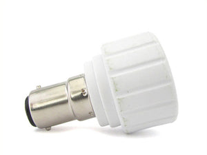 2 PZ Convertitore Adattatore Portalampada Per Lampada Led Attacco Da BA15D A GU10