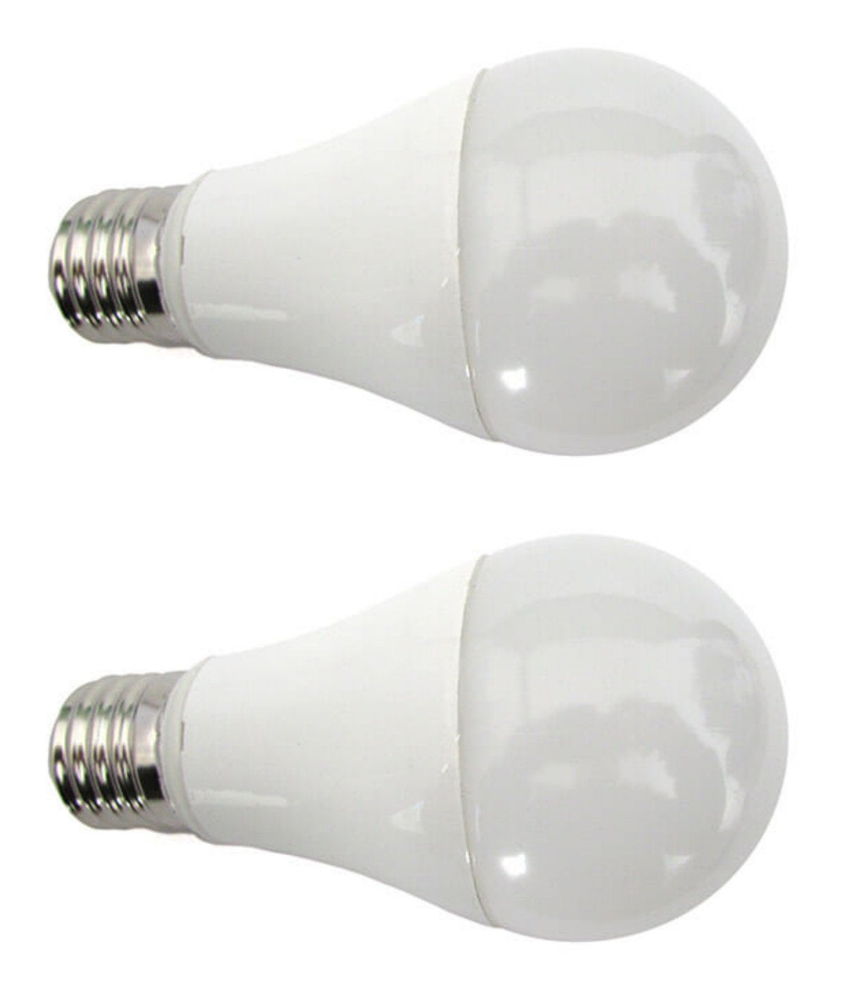 2 PZ Lampada A Led E27 A65 18W 2000LM Bianco Caldo 3000K