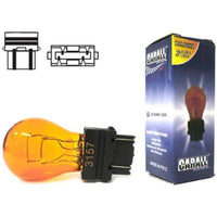 2 PZ Lampada Alogena 3157 Clear T25 P27/7W 12V 27/7W W2.5x16q Doppio Filamento