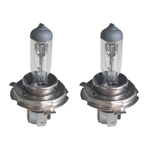 2 PZ Lampada Alogena Auto H19 12V 60/55W PU43t-3 Trasparente Marca CARALL