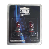 2 PZ Lampada Alogena PSR19W 12V 19W PG20-5 Rosso Marca CARALL